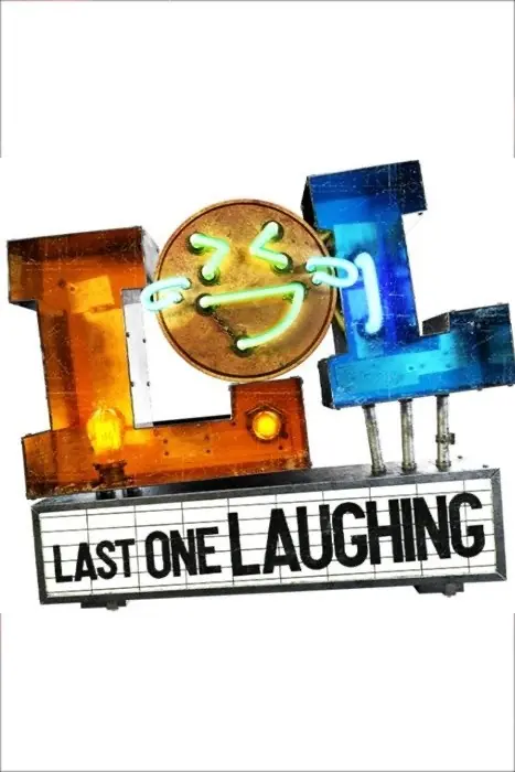 Colorful 'LOL' logo with a glowing emoji face and the words 'Last One Laughing' beneath.
