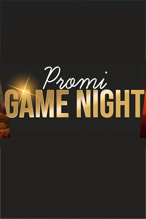 Promotional banner reading 'Promo Game Night' in gold letters on a dark background.